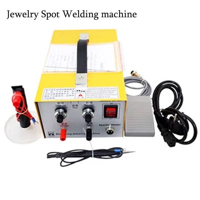 Small Dual purpose  high-power jewelry necklace ring gold silver copper spot welding machine handheld laser pulse welding machin