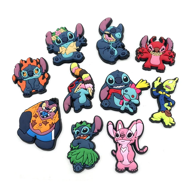Crocs Charms Disney Stitch Stitch Disney Accessories Crocs Accessories Stitch Shoe Decorations Aliexpress