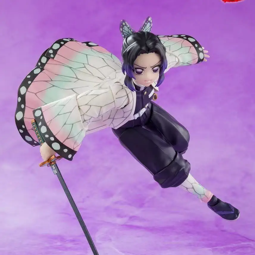 Bandai SHF Butterfly Ninja Demon Slayer Blade Demon Slayer Team Insect Pillar Mobile Finished Products