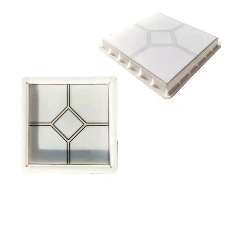 Moule à pavés DIY pratique pour allées de jardin, cour, routes en pierre, pavés en béton, outils d'imitation