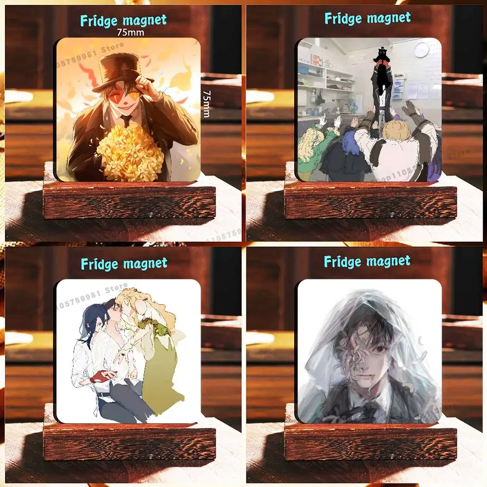 Anime L-Lord of M-Mysteries Refrigerator Magnets the Perfect Choice for Home Create Warm Cozy Home Decor Gifts