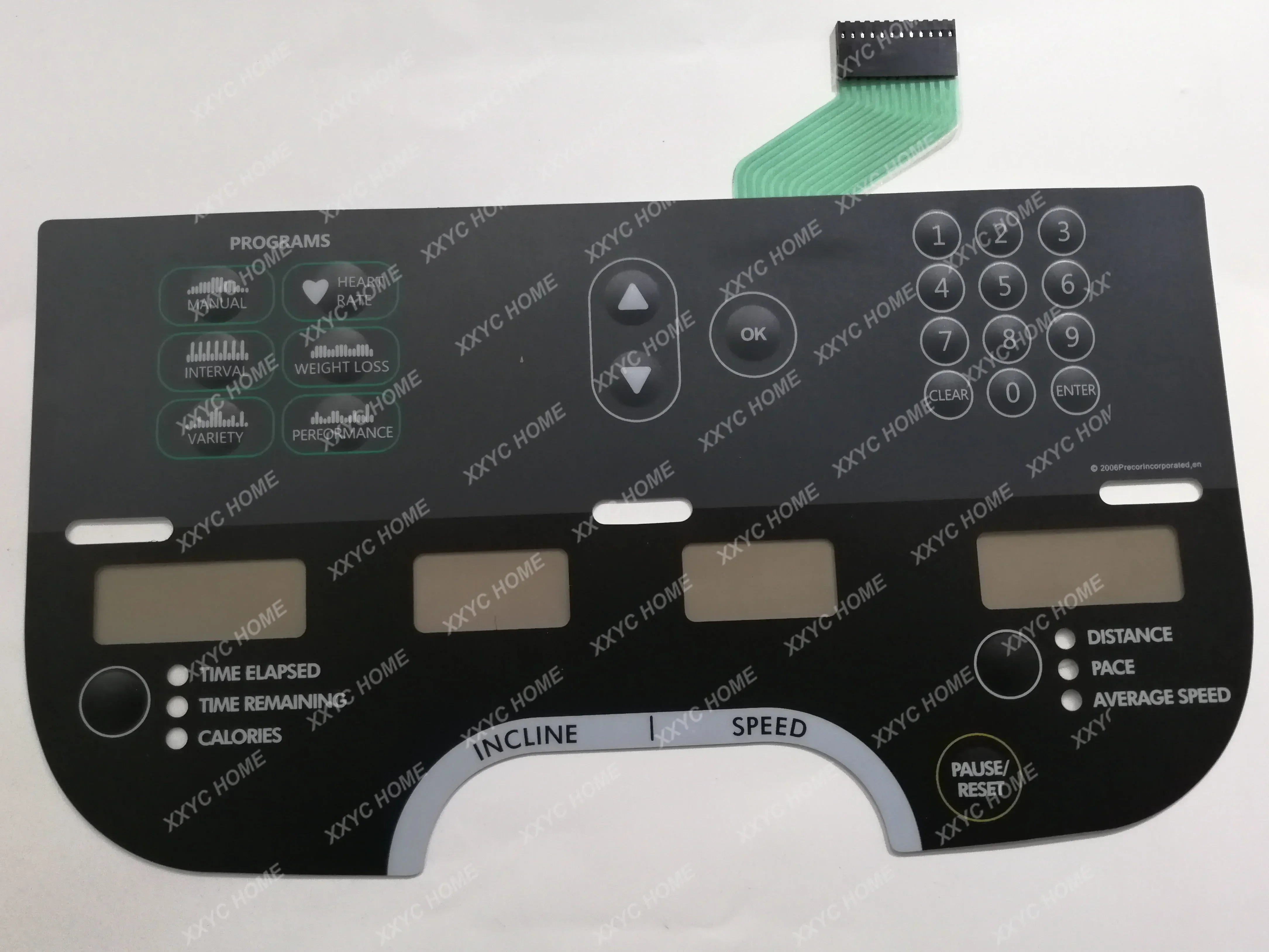 

932i 954i Main Panel Membrane Switch