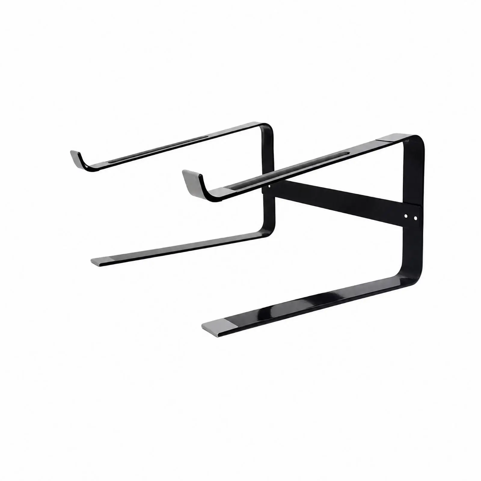 Elevated Laptop Stand with Non-Slip Feet Ergonomic Aluminum Laptop Stand Ventilated Holder for Home Office, Study Area, Gaming