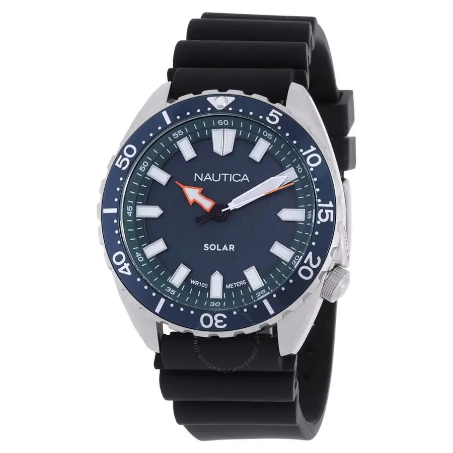 Nautica Vintage Solar Powered Green Dial Men's Watch