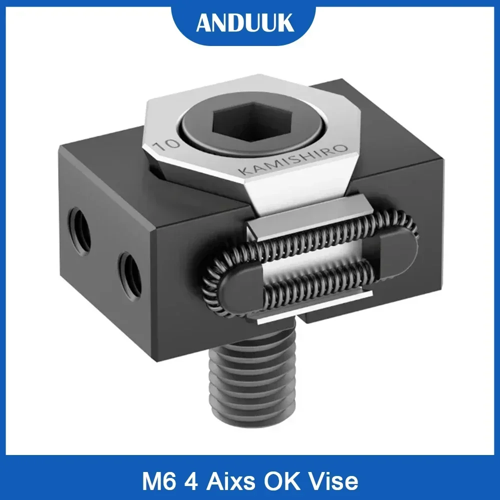 CNC Vise CNC milling tools M6  cnc Machine Milling Hign Precision Vise Workholding Clamps 4 Aixs OK Vise