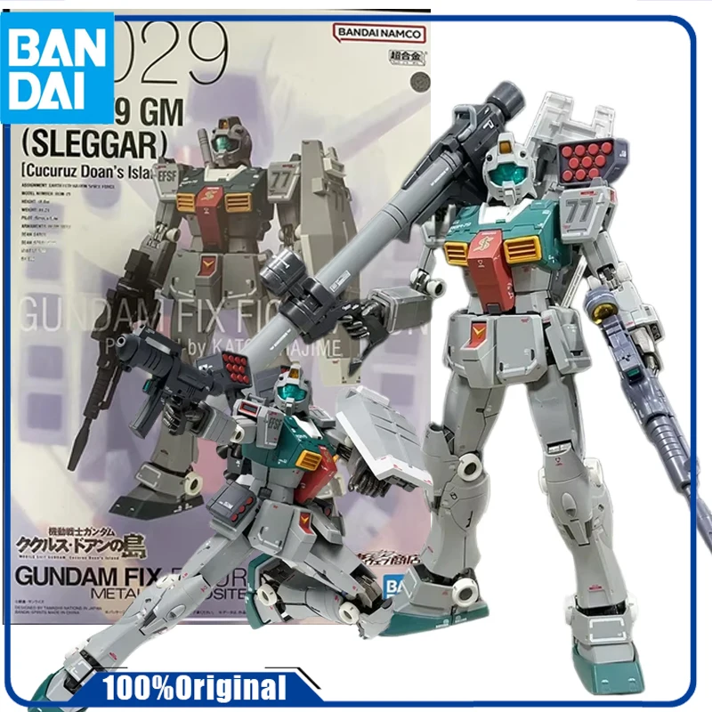 Bandai Genuine Original   GENUINE RGM-79 GM (SLEGGAR) [CUCURUZ DOAN'S ISLAND] GUNDAM FIX FIGURATION    Action Figure Toys