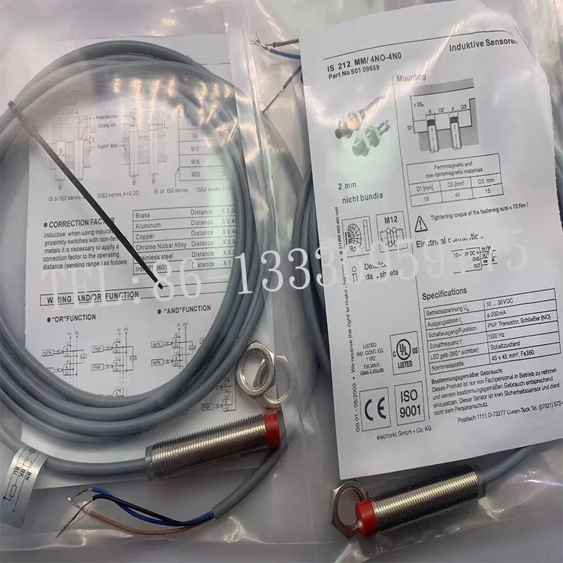

Brand new original stock in stockIS 212 MM/4NC-4N0-S12proximity sensor in stock