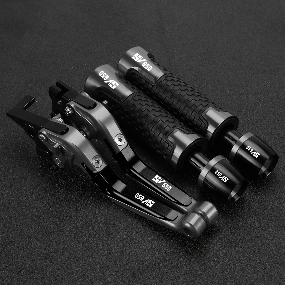 

Motorcycle Accessories For SUZUKI SV650 SV 650 SV650 2013 2014 2015 2016 Adjustable Brake Clutch Lever Handle bar Grips Ends