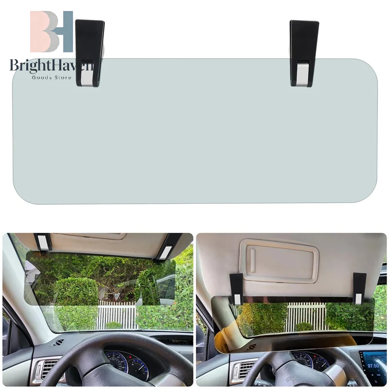 Car Visor Extender Windshield Sun Blocker Anti-Glare Weatherproof Sunvisor Extension Car 180-Degree Rotation Car Sun Blocker B.H