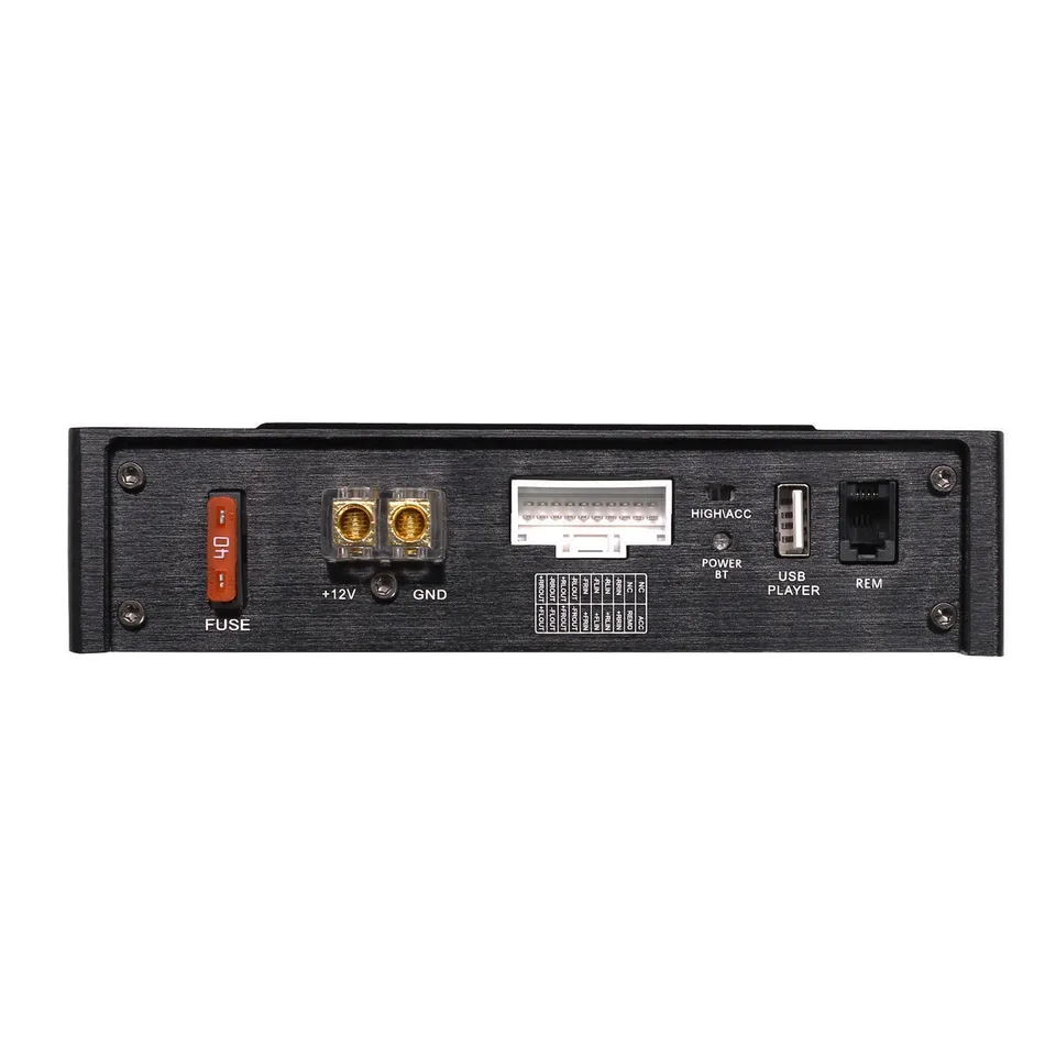 Puzu PZ-D8 8ch DSPアンプ 4×180W レッド