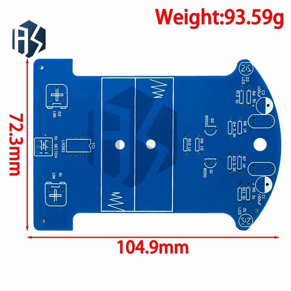 DIY Smart Car Kit – Line Tracking & Obstlement Avoidance Robot with TT Motor, Ultrasonic Sensor & Arduino Compatibility