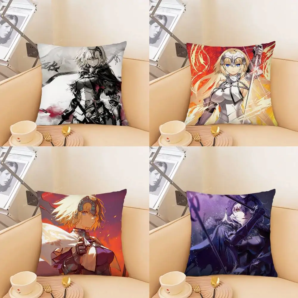 Jeanne Alter Animated Game Fate Grand Order Pillow Case Fashion Square Pillowcase Bedroom Sofa Room Ins Decoration Leisure