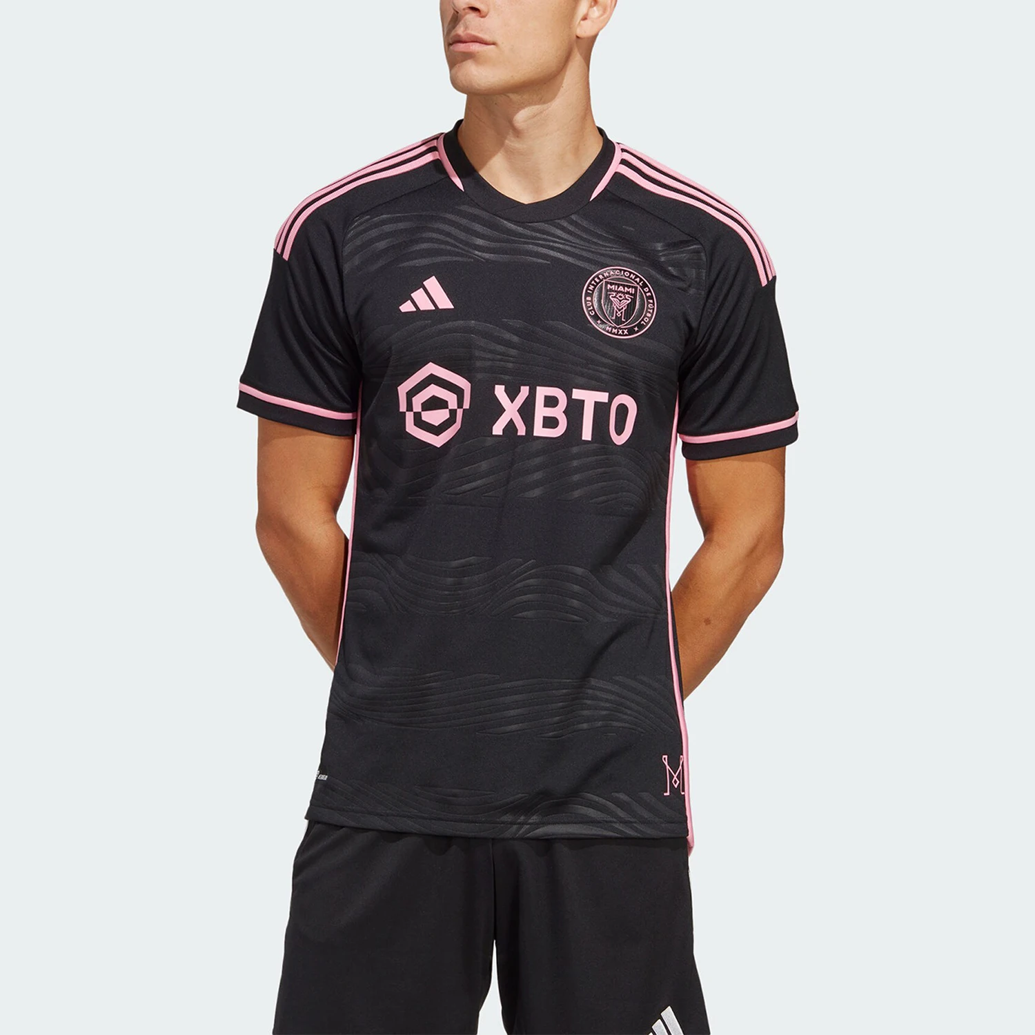 

Adidas genuine 2023 New Collection Men's Football Sport Round Neck T-Shirt JE9700