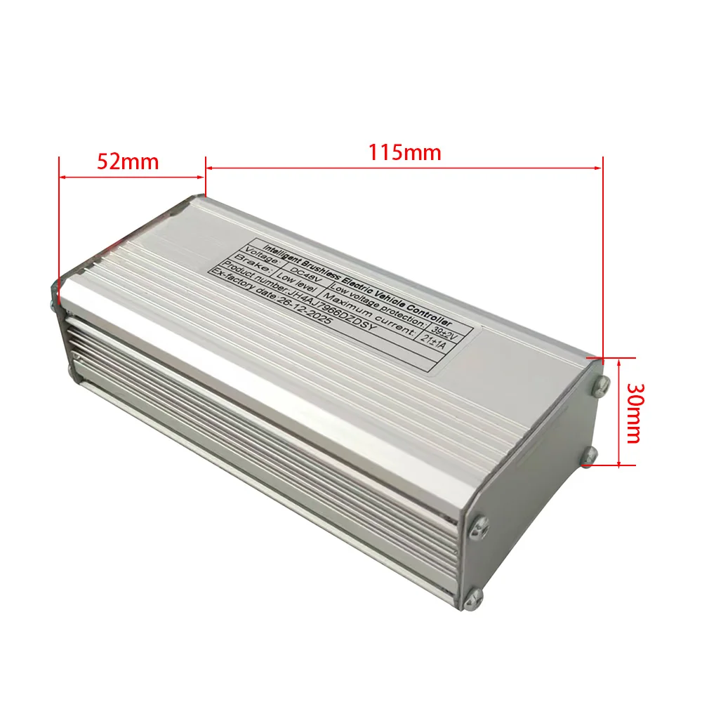 E-Bike Bürstenloser Motorcontroller JH4AJ7966DZDSY 48V 21A für Elektroroller Fatbike MTB Zubehör Geschwindigkeitsregler – Detail 2