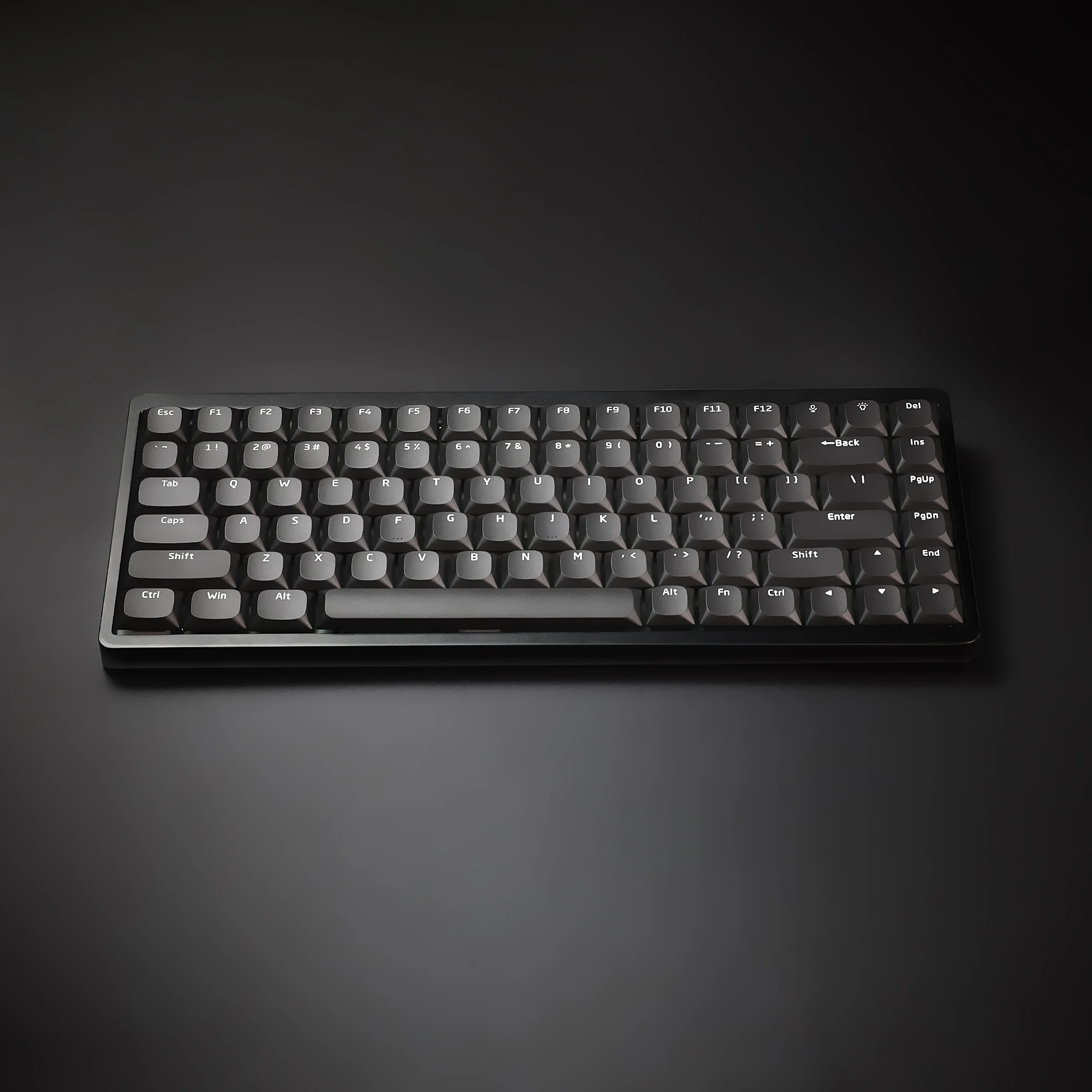 Chosfox Low Profile PBT MX Keycaps for Kailh 1353 Low Profile Switch Mechanical Keyboard Ultra Thin Keycaps