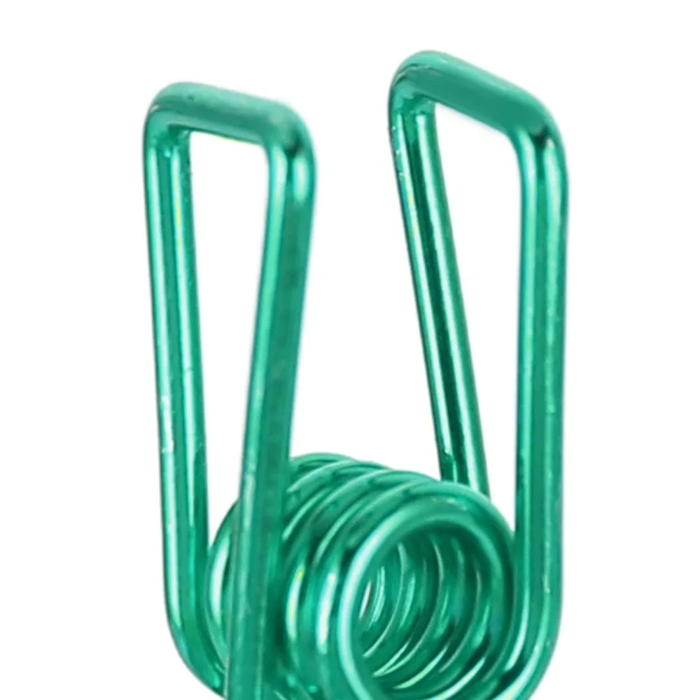 

100Pcs Green/Red Kitten Binder Clips Cute Kitten Shape Cat Binder Clamps Electroplating Animal Style Hollow Binder Clamps