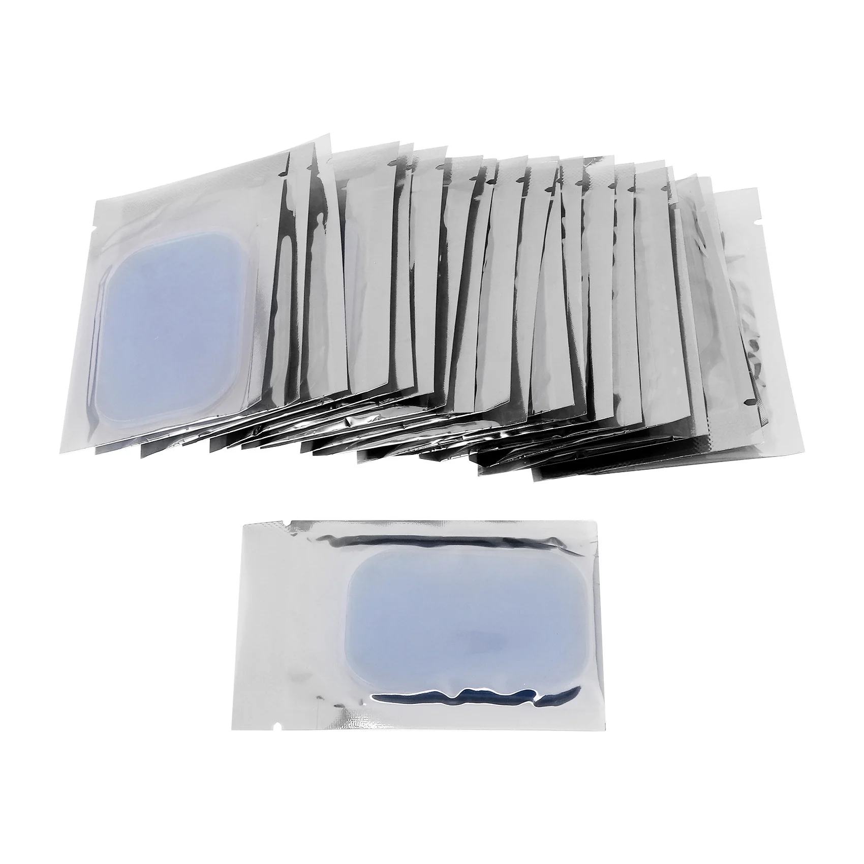 40Pcs Abs Gel Sheet Toning Belt Muscle Toner Abs Trainer Accessories