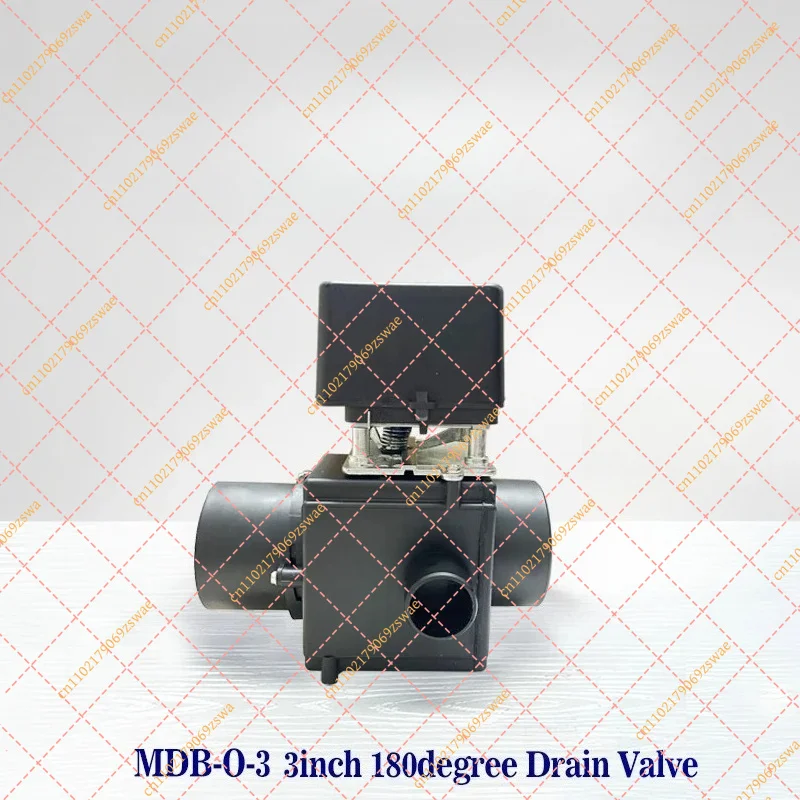 3-Inch 180° Washer Drain Valve with Overflow, MDB-O-3 Replacement for Alliance Speed Queen 380629