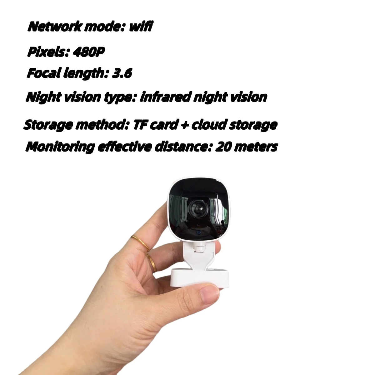 

Small surveillance camera home wireless WiFi card machine mobile phone remote high definition night vision security monitoring