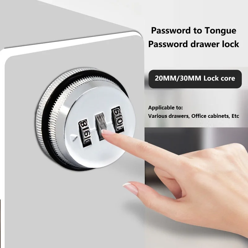 Office Desk Drawer Password Lock Cabinet