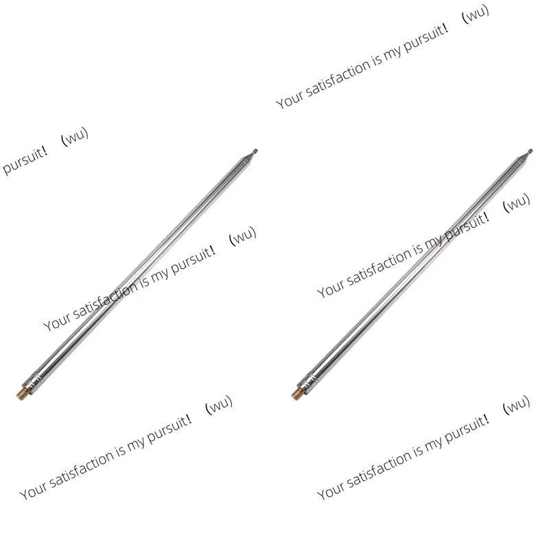 2Pcs 5.6M Whip Pull Rod Antenna For Radio Positive V /GP  Antenna DIY M10 Shortwave Antenna-TCE