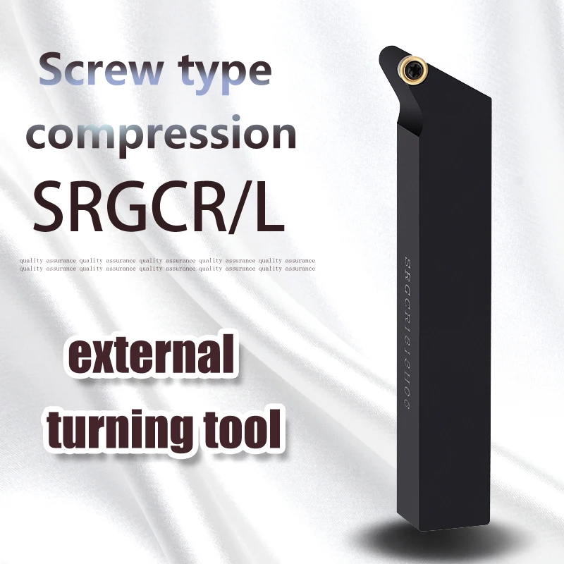 SRGCR SRGCR2020K12 SRGCR1616 SRGCR2020 SRGCR1212 SRGCR2525M12 CNC External Turning Tool RCMT Carbide Inserts Lathe Cutter Bar