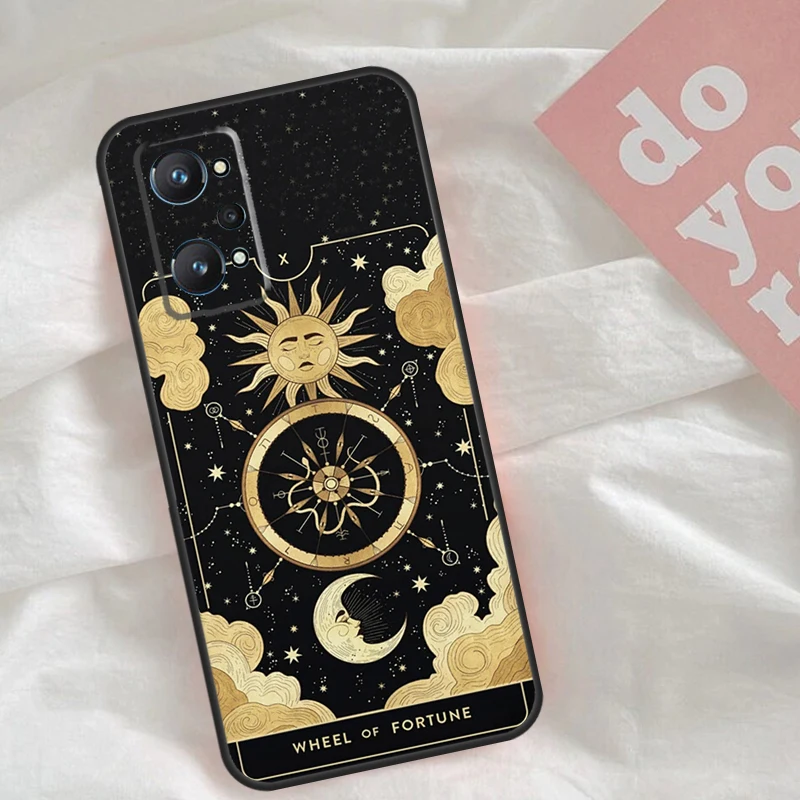 Astrology Tarot Cards For Realme C30 C31 C33 C35 C55 C21Y GT Neo 5 3T 2T OnePlus 11 10 9 Pro Nord CE 3 2 Lite Case