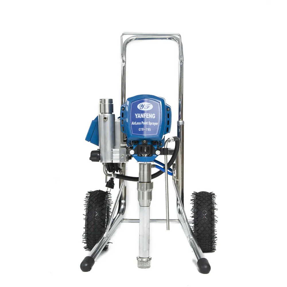 เครื่องพ่นสีแบบไร้อากาศสำหรับงานตกแต่งหลังคาแรงดันสูงยี่ห้อหยานเฟิง