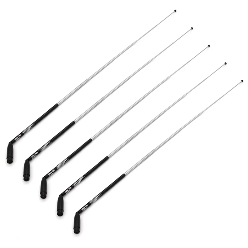 5X SRH789 SMA Male 95-1100Mhz Foldable Telescopic Antenna