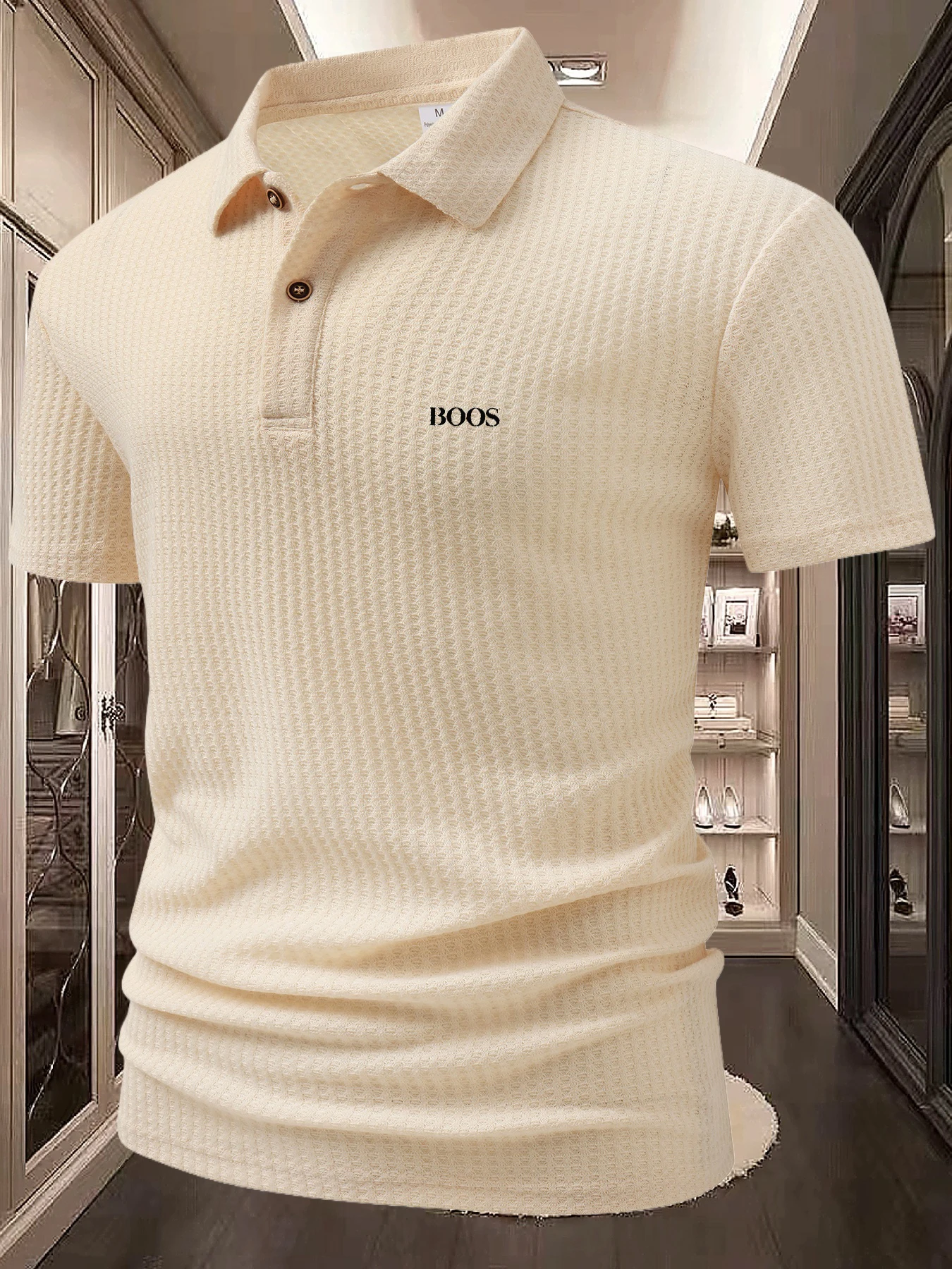 Men's Short-Sleeved Polo Shirt Pure Color Street Style Lightweight Lapel Summer Jogging Sports Top - Breathable T-Shirt for - Image 4