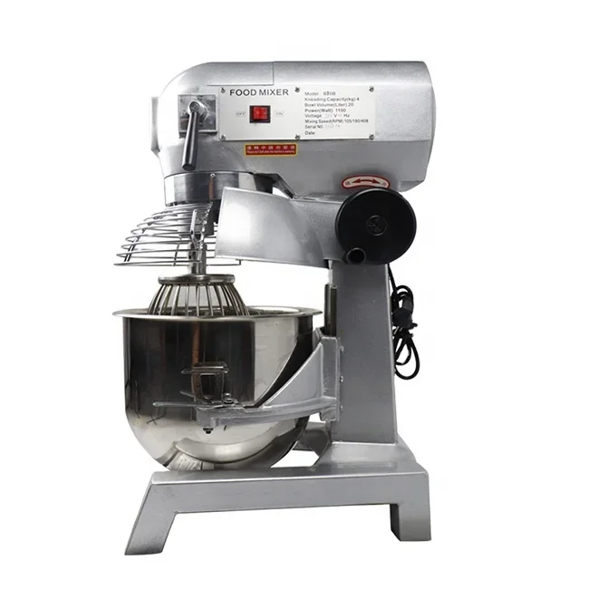 

B10/20/30/50L Whole Body Stainless Steel Industrial Double Speed Multifunctional Bakery Dough Mixer Egg Mixer Planetary Mixer
