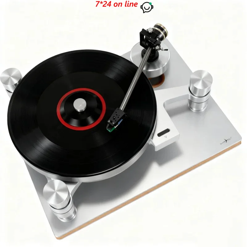 

Amari LP-16S Professional Belt-Drive Turntable with Magnetic Suspension 9.0-3 Tonearm & Cartridge Electronic Speed Control