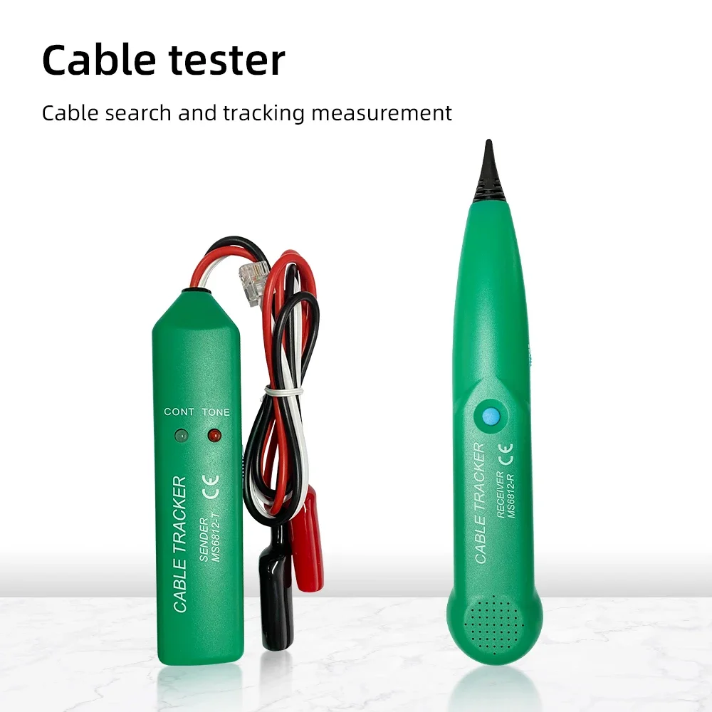 MS6812 Professional Cable Tracker Tester - Precise UTP STP and Telephone Wire Diagnosis Tool  network cable tester