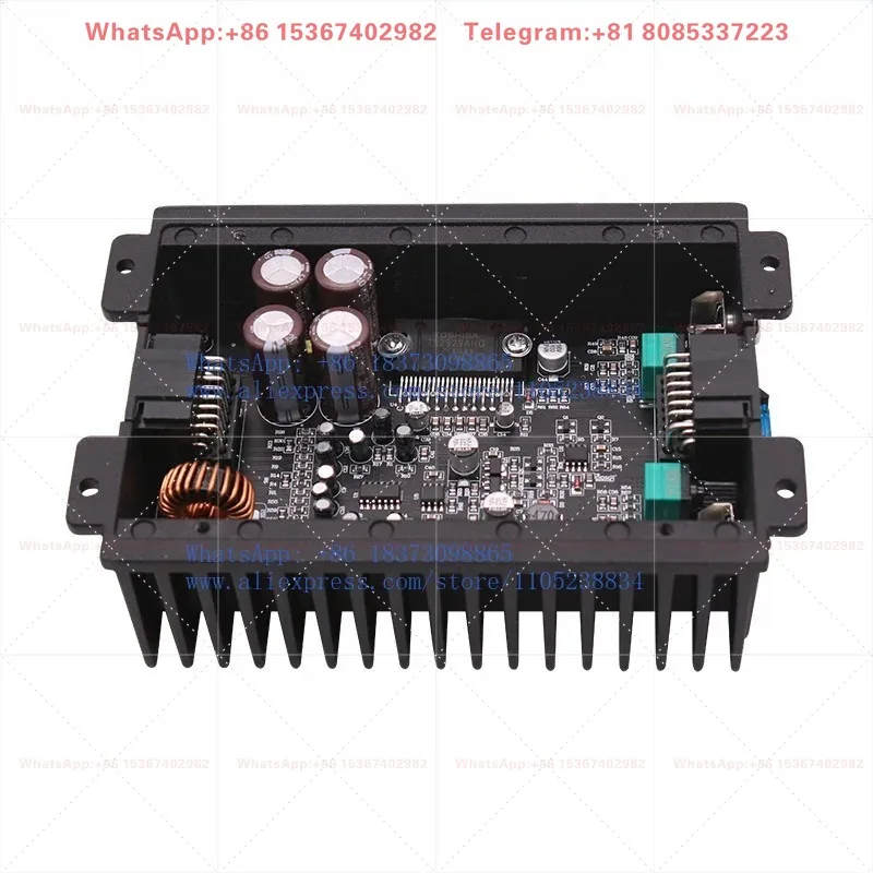 Car audio modification Android large frequency machine upgrade dedicated four-way DSP car power amplifier