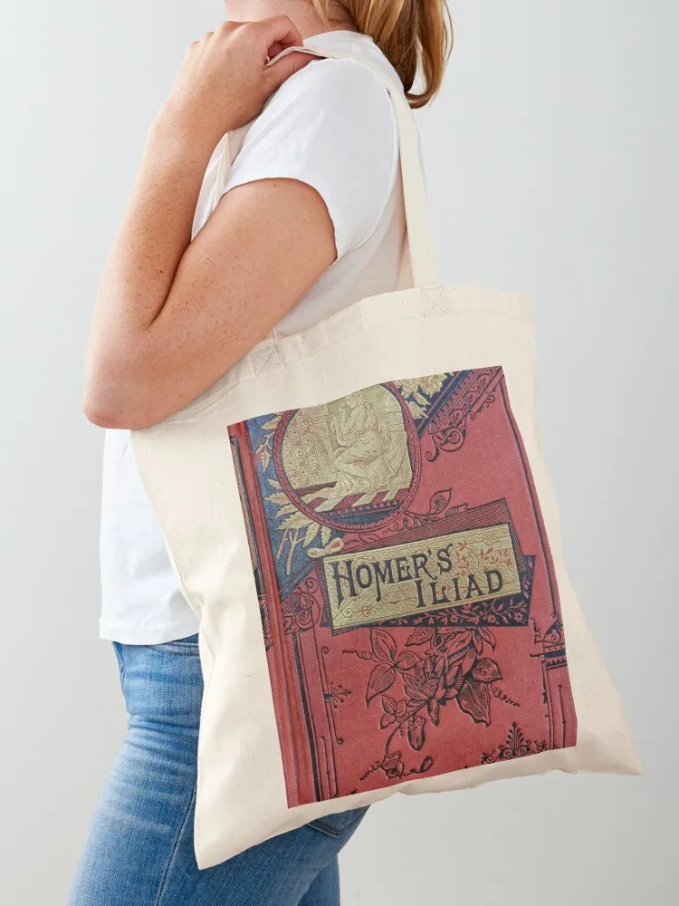 The Iliad, 19th Century edition Tote Bag shopper bag women canvas personalized tote bag Canvas Tote