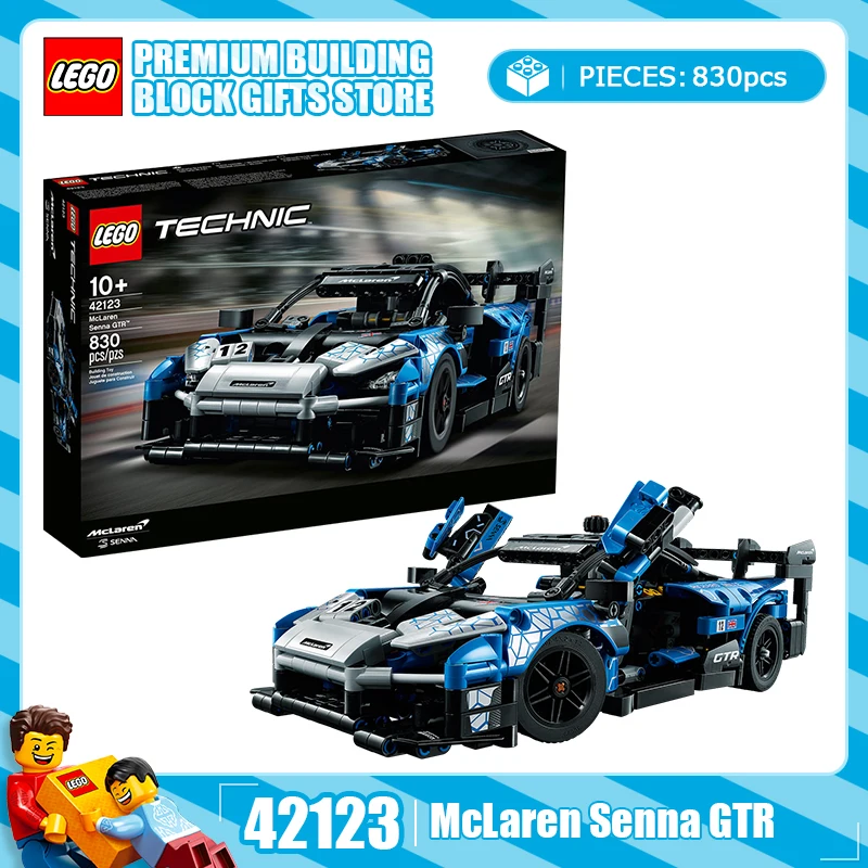 

LEGO Building Blocks Mechanical Series 42123 42137 42138 42150 42151McLaren Sienna GTR Boys' Building Blocks Children's Toy Gift