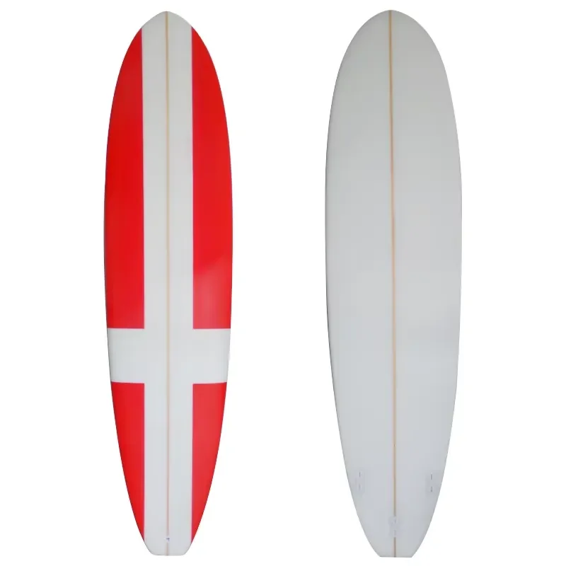 Longboard Surfboard High Quality PU Foam Fiberglass Construction Classic Design Smooth Ride Durable Water Sports Equipment