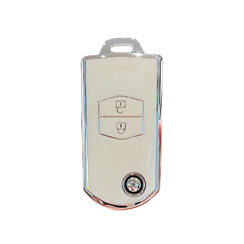 Premium TPU Key Cover and Keychain for Mazda 6 – High-Quality Key Protector Car Accessories