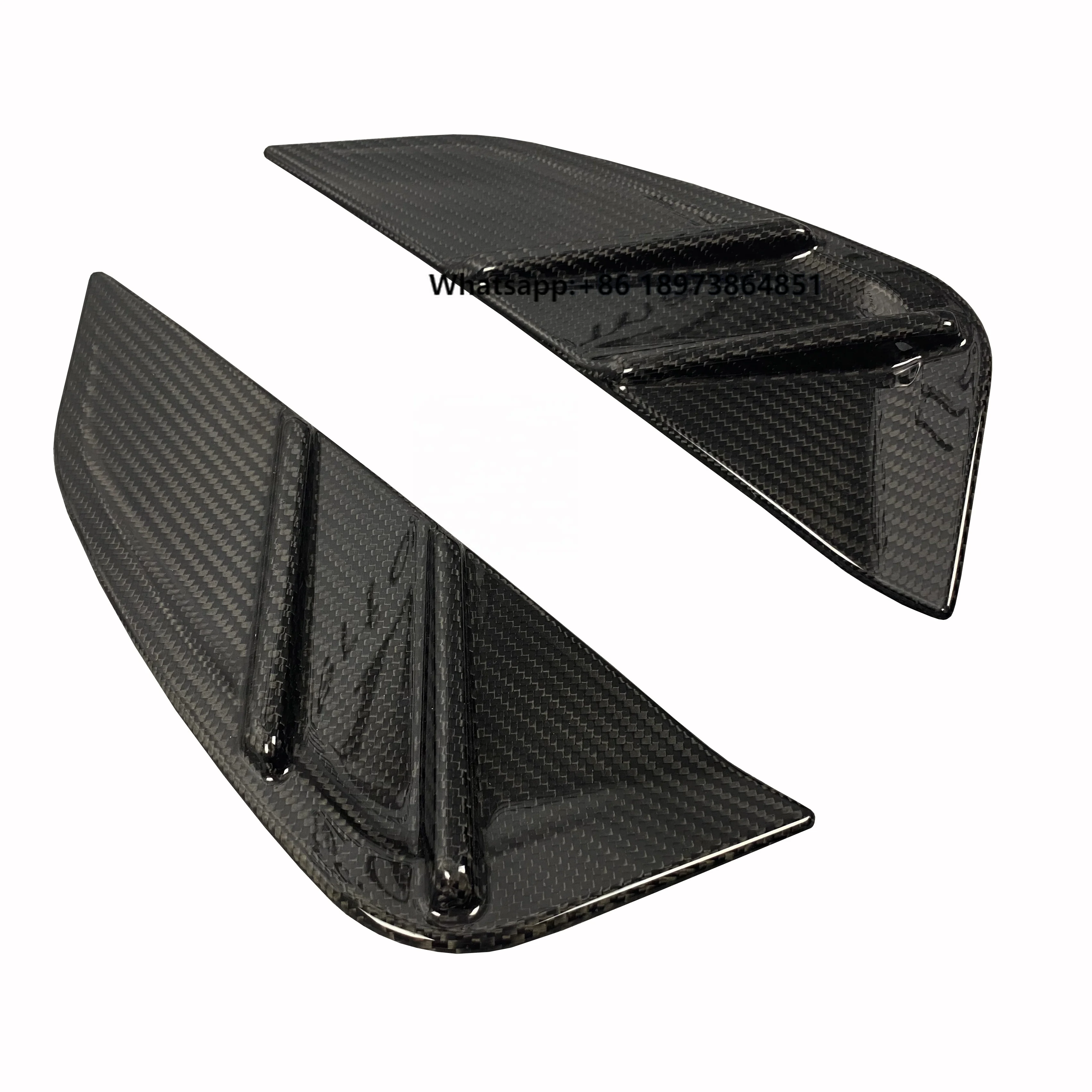

2021+ G80 G82 G83 Dry Carbon Fiber Side Vents for M3 M4 Prepreg Carbon Fiber Fender Trim Parts for M3 M4 G8X