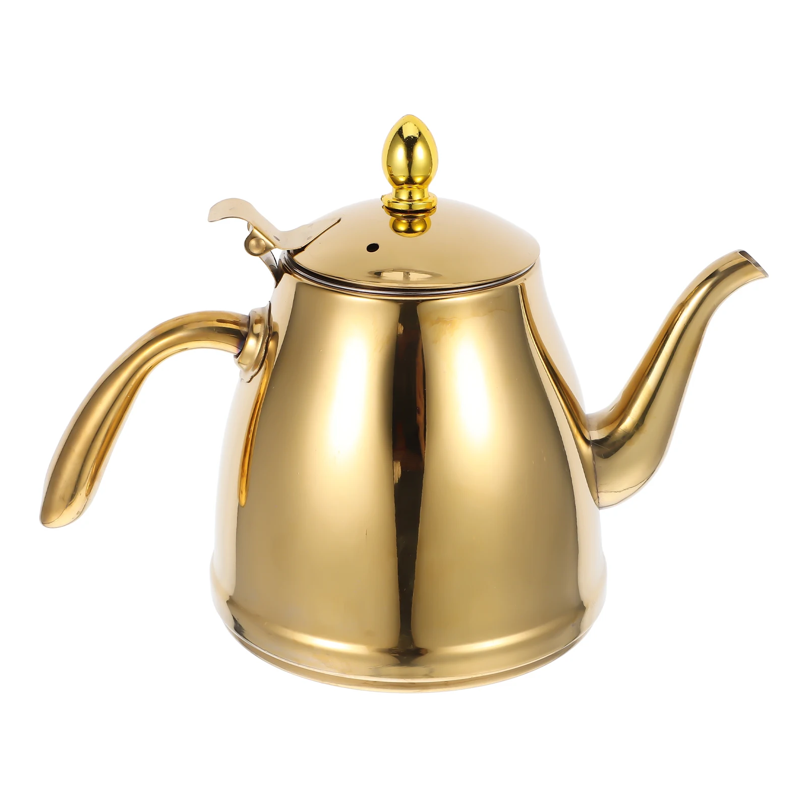 

Premium Stainless Steel Long Spout Tea Kettle Household Water Boiling Kettle Heating Teakettle For Induction Cooker Home