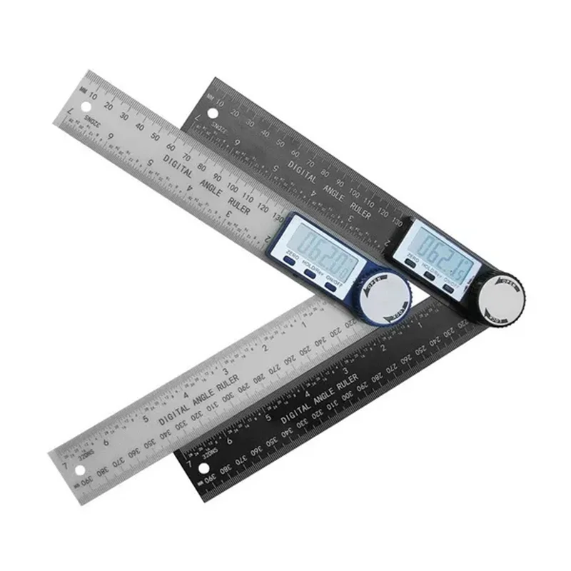 200mm Digital Angle Meter 360 ° Digital Angle Square Ruler Electronic Goniometer Protractor Angle Finder Gauge Measuring Tool