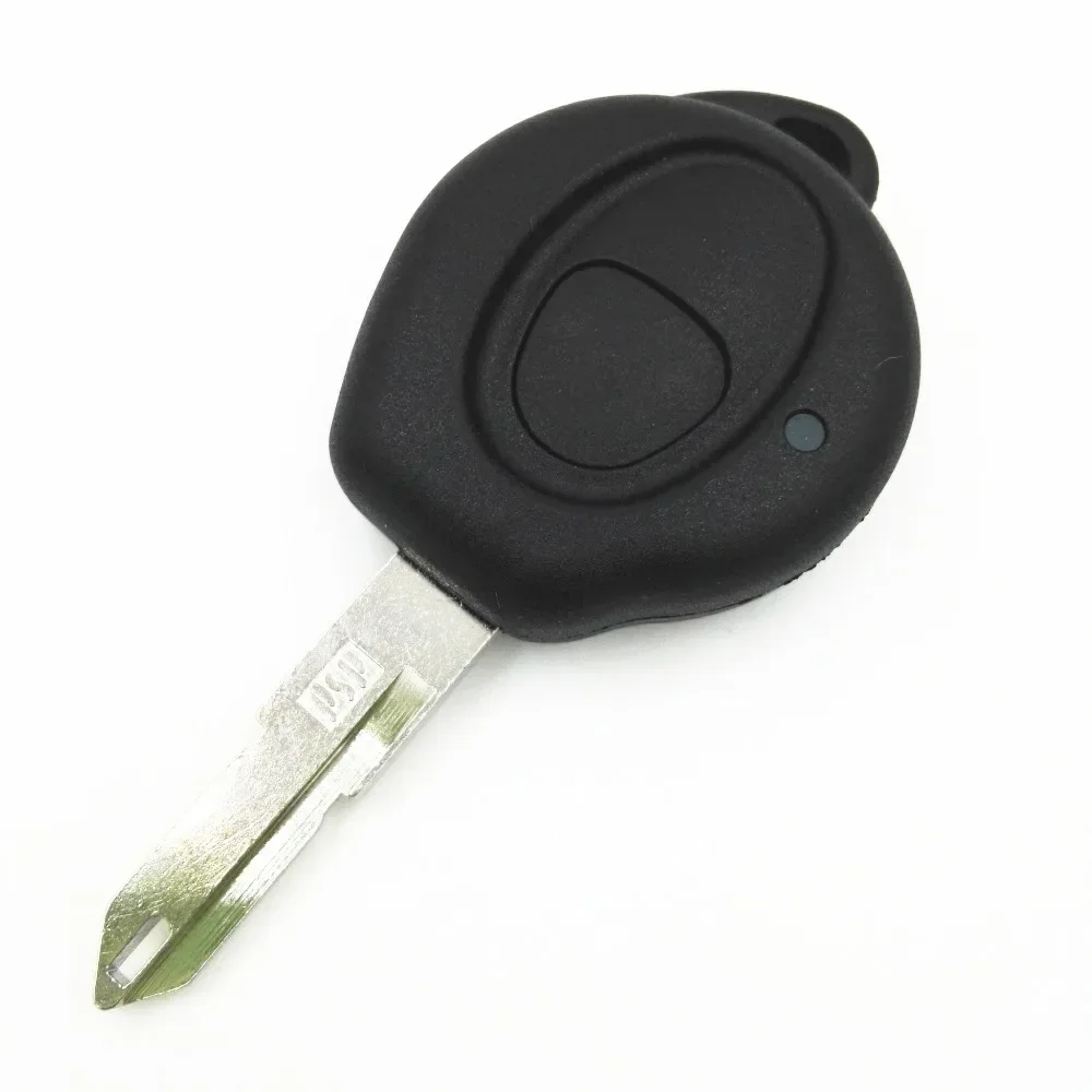 JIT 1 One Big Button Replacement Remote Case Fob Cover Car Key Blank For Peugeot 106 206  Shell