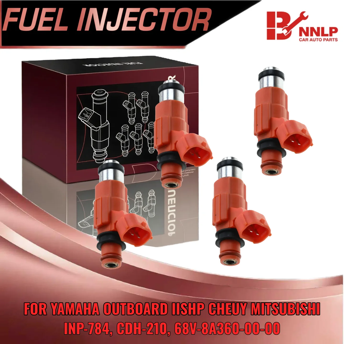 

4pcs Fuel Injector For Chevy Tracker For Mitsubishi Mirage For Suzuki Vitara 1999 2003 INP784 CDH210