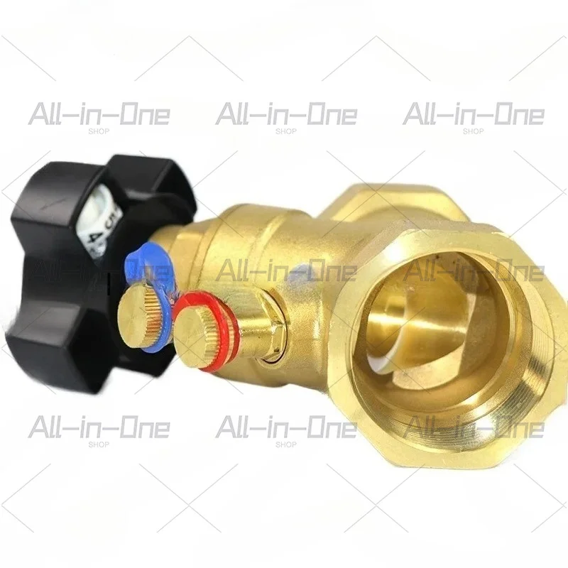 Suitable for internal thread static balance valve and threaded double regulating valve