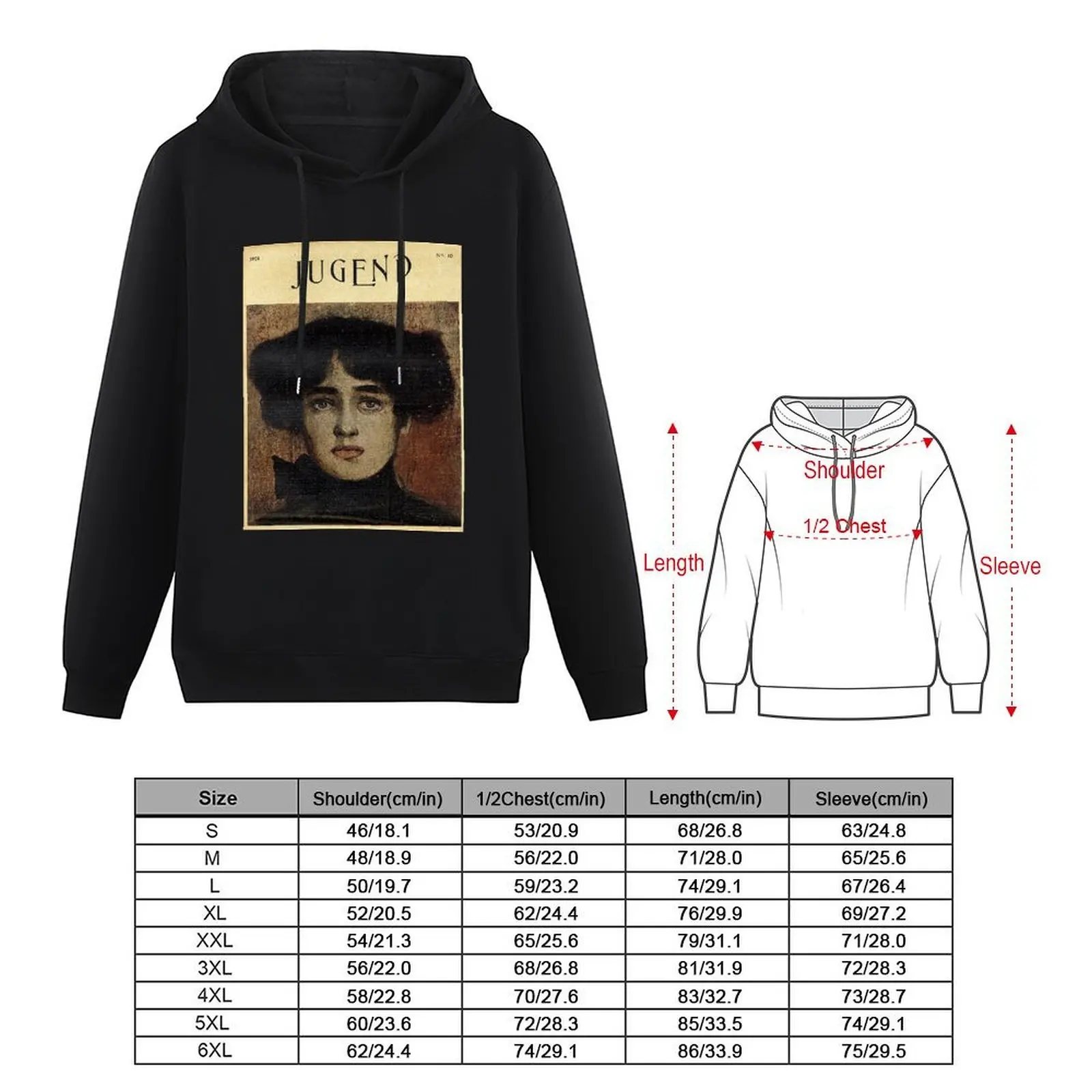 Jugend - 1901- Vintage Art Hoodie fashion men winter clothes men's coat new hoodies and sweatshirts