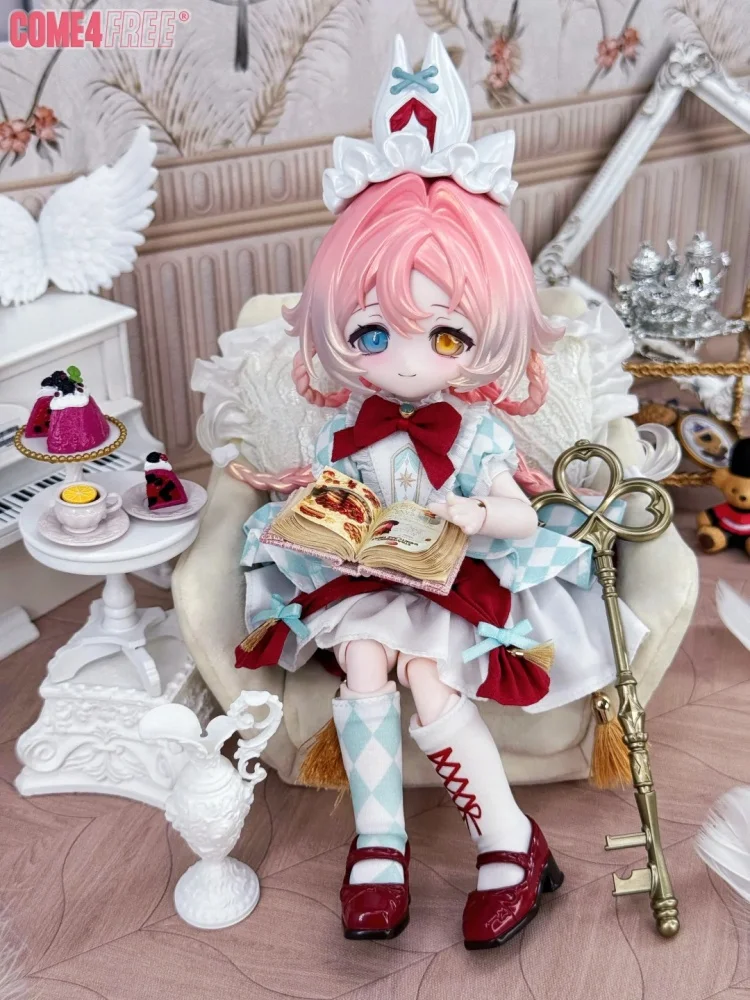 

Коллекционная фигурка Come4free Mini 1/6 BJD Bonnie Bunny Dream Box Series: кавайная подвижная кукла-модель в подарочной упаковке (в наличии)