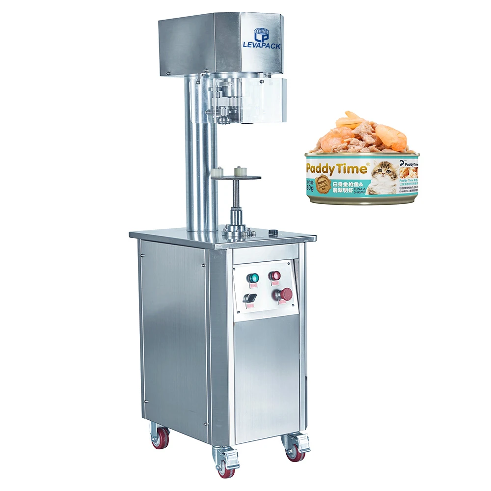 

Semi-Automatic Canning Sealing Machine for Pet Food Sardines Canning Machine Manual Can Seamer Machine