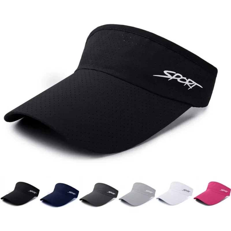 

Top Empty Quick Drying Breathable An-ti UV Sunhat Summer Sun Protection Visors Sports Tennis Running Sunscreen Golf Baseball Cap