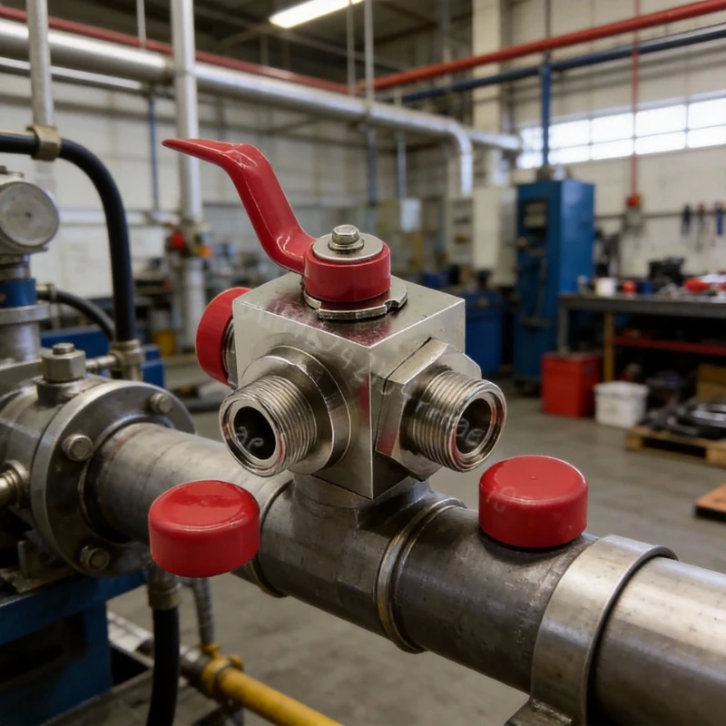 High-Pressure Hydraulic 2-Position 3-Way Ball Valve M16×1.5, M22, M27, M30, M36, M42×2 Sizes Hot Sales