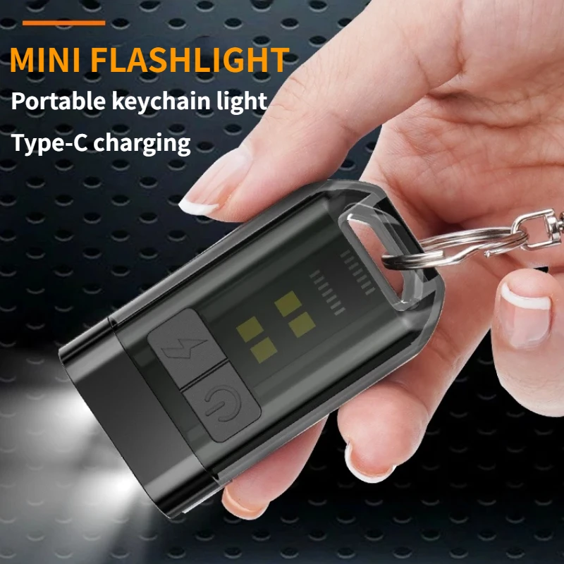 Mini Flashlight Super Bright Camping Torch 9 Modes Cap Clip Headlamp Portable Keychain Bag Light Emergency Magnetic Work Light